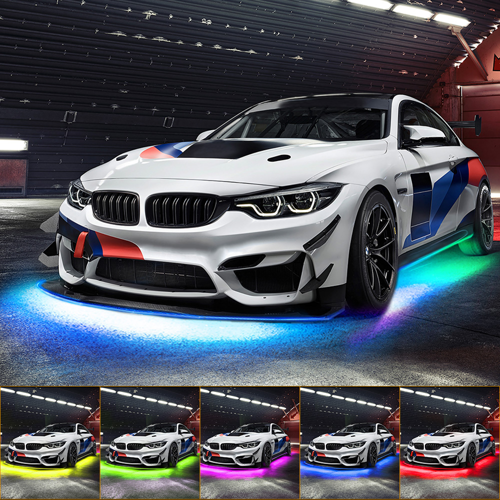 Rgb Underglow Strip - Neon LED RGB Car Underglow Bottom