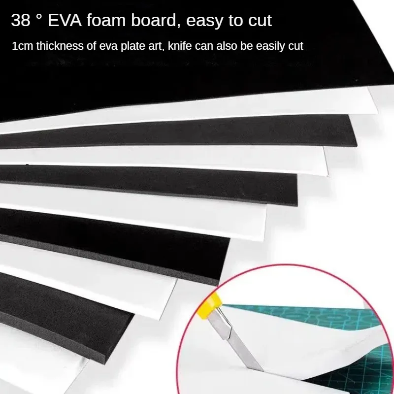 Pe Foam Sheet - 1pc EVA Foam Sheet 1000x500mm Sound-absorbing