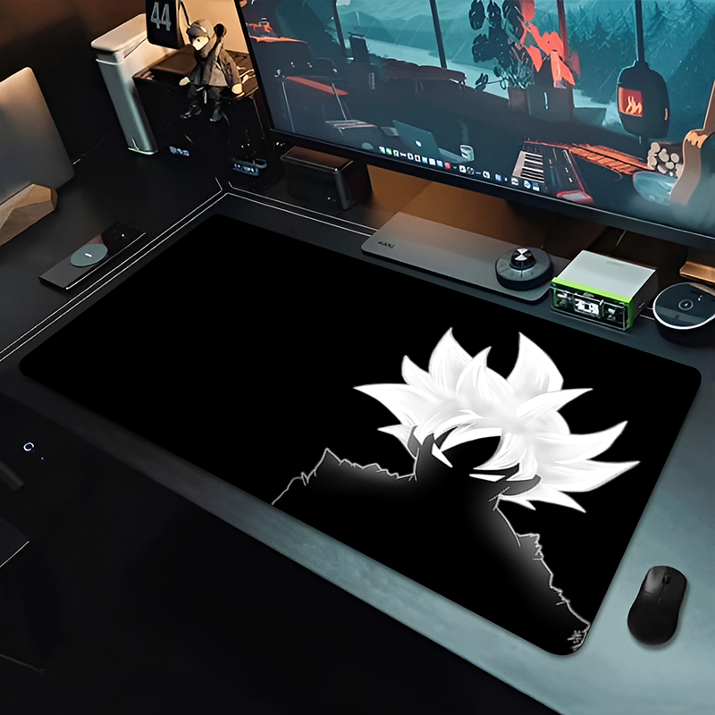Gaming Keyboard Tactile - DBZ Black Anime Mouse Pad Dragon