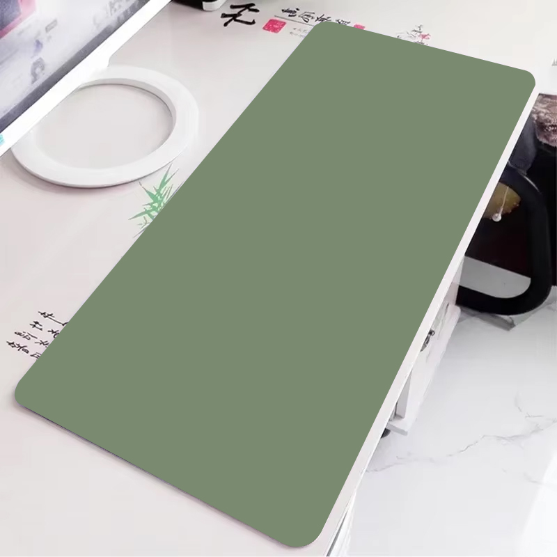 Gaming Keyboard Higround - Solid green gaming mousepad large simple
