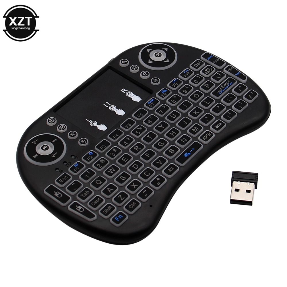 Gaming Keyboard Mouse Wireless - Backlit English Russian French Spanish Portuguese