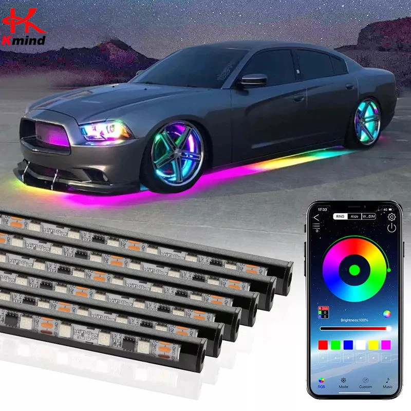 Rgb Underglow Strip - Car Underglow Neon LED Lights for