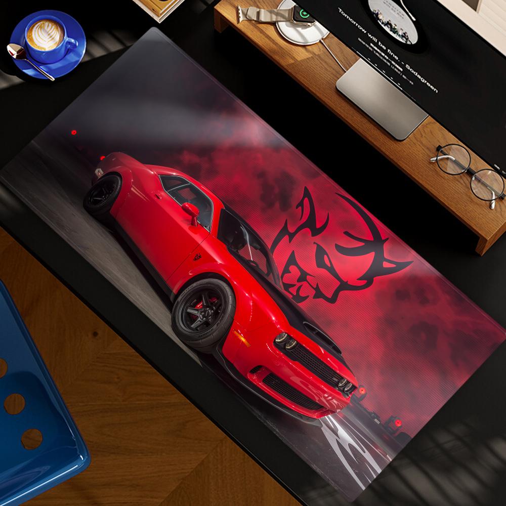 Gaming Keyboard Higround - D-DodgeS Car Cool Mouse Pad XXL