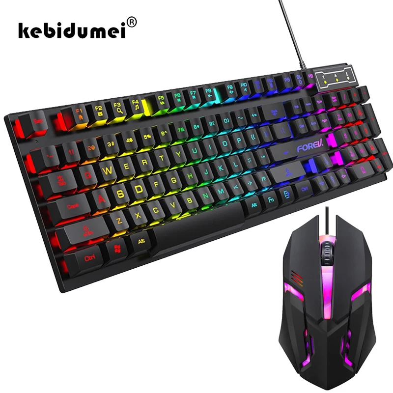 Gaming Keyboard Budget - 104 Key Backlit Mechanical Keyboard Wired