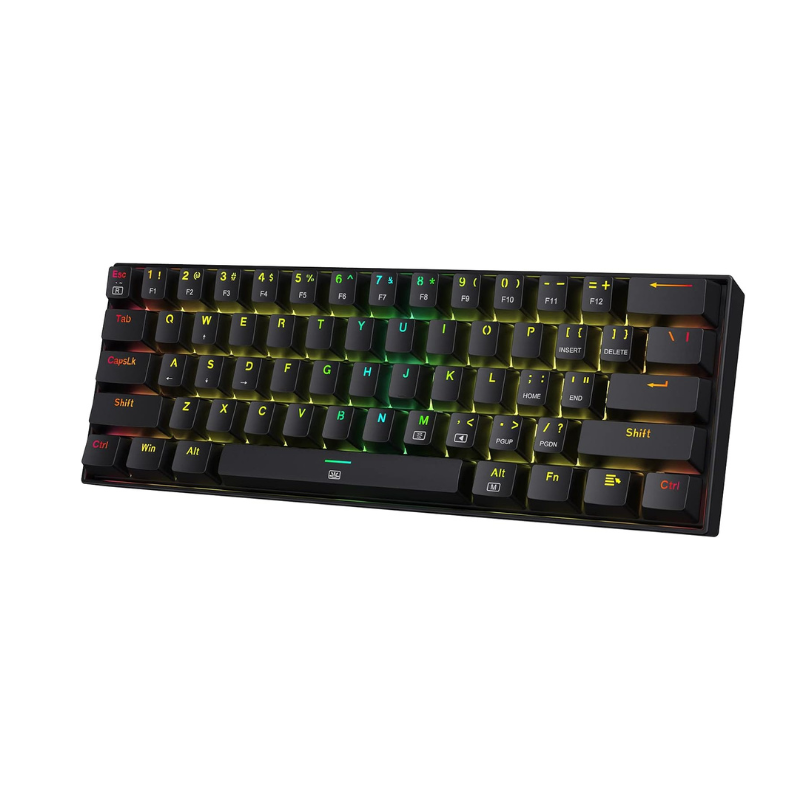 Gaming Keyboard Thocky - Redragon K630 Dragonborn 60% Wired RGB