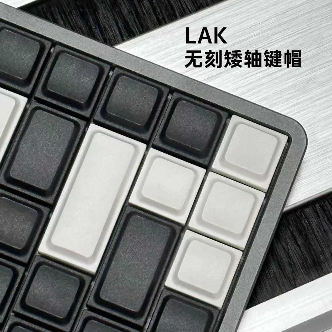 Keyboard Gaming Black - LAK Low Profile Keycaps Set Costom