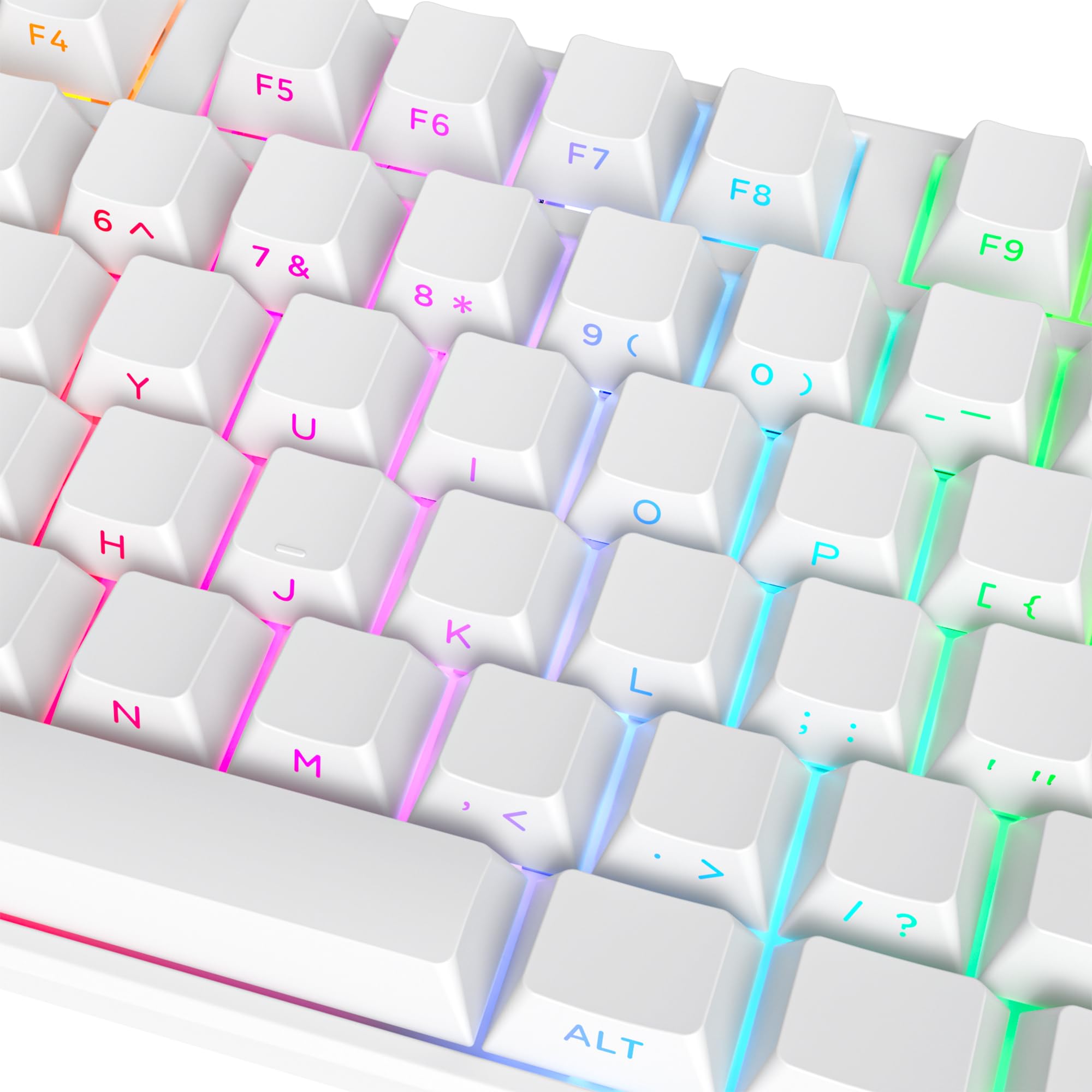 134 Keys Double Shot PBT Keyca - Keyboard Gaming Black ulasan dan harga