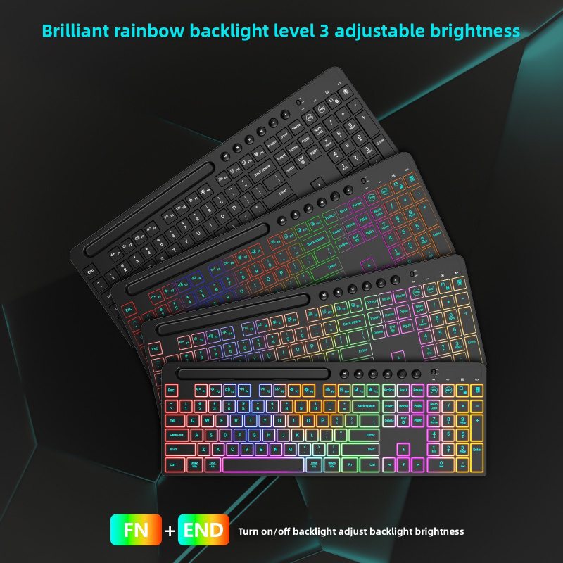 2.4G Wireless Keyboard Mouse S - Gaming Keyboard Budget ulasan dan harga