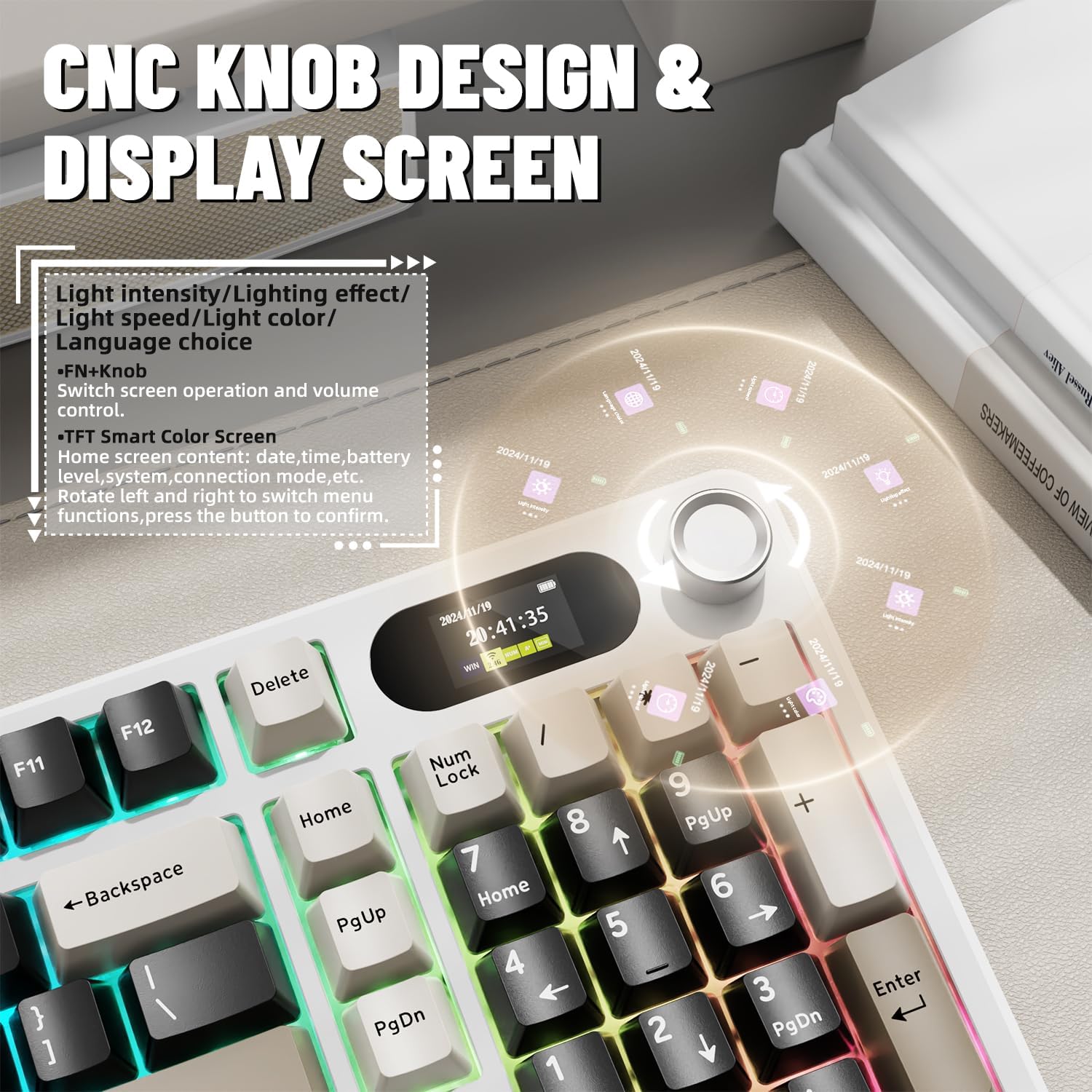 ATTACK SHARK X98Pro Wireless M - Gaming Keyboard Thocky ulasan dan harga