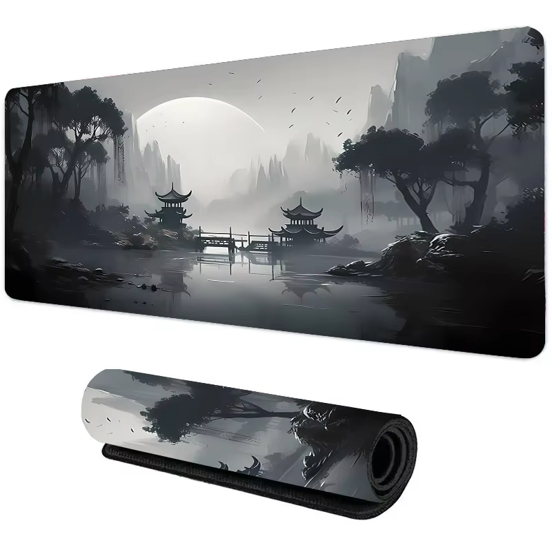 Sunset Mountain View Silicone  - Gaming Keyboard Mouse ulasan dan harga