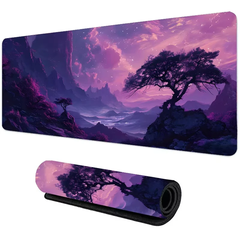 Sunset Mountain View Silicone  - Gaming Keyboard Mouse ulasan dan harga