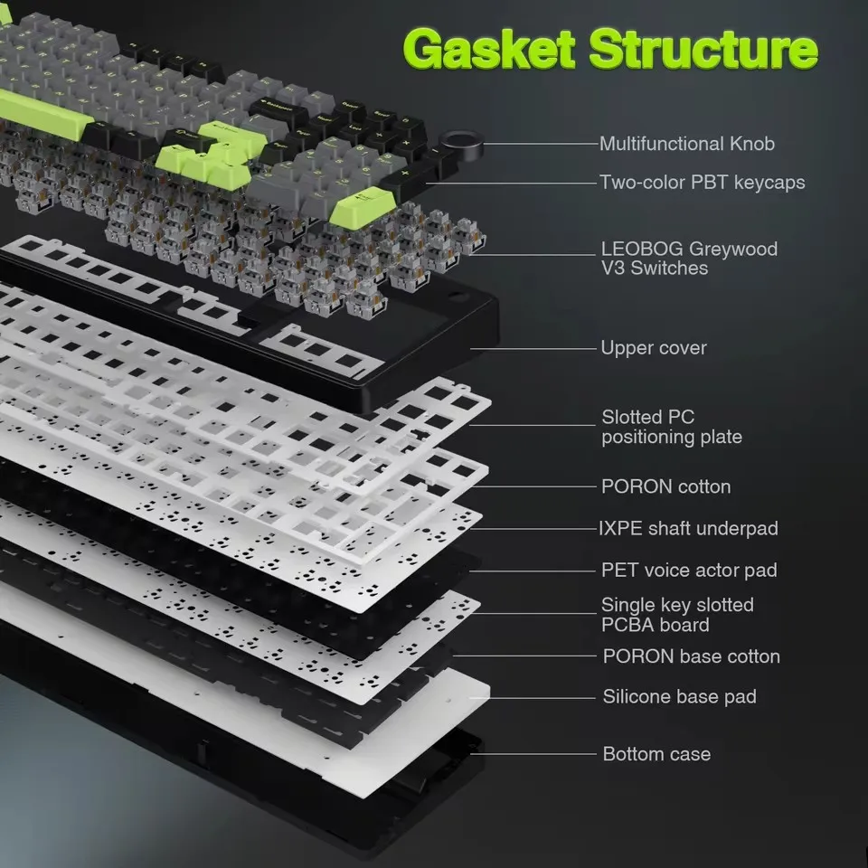 AULA F99PRO Gaming Mechanical  - Gaming Keyboard Thocky ulasan dan harga