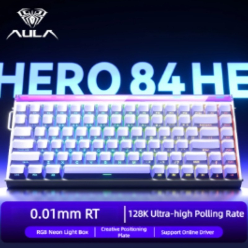 AULA HERO84 Magnetic Gaming Me - Gaming Keyboard Mechanical ulasan dan harga
