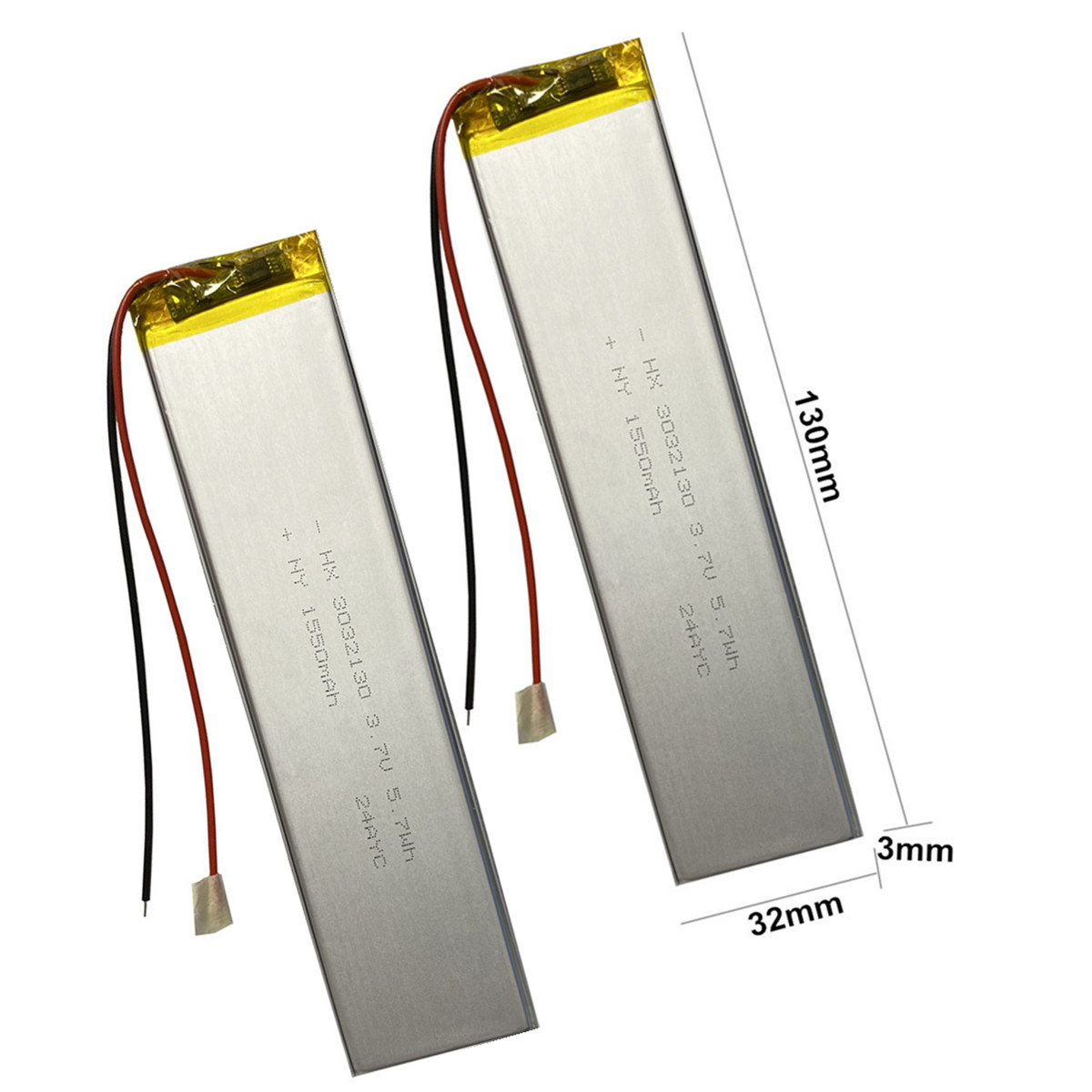 2PCS/Lot 3032130 3.7V 1800mAh  - Gaming Keyboard Tester ulasan dan harga