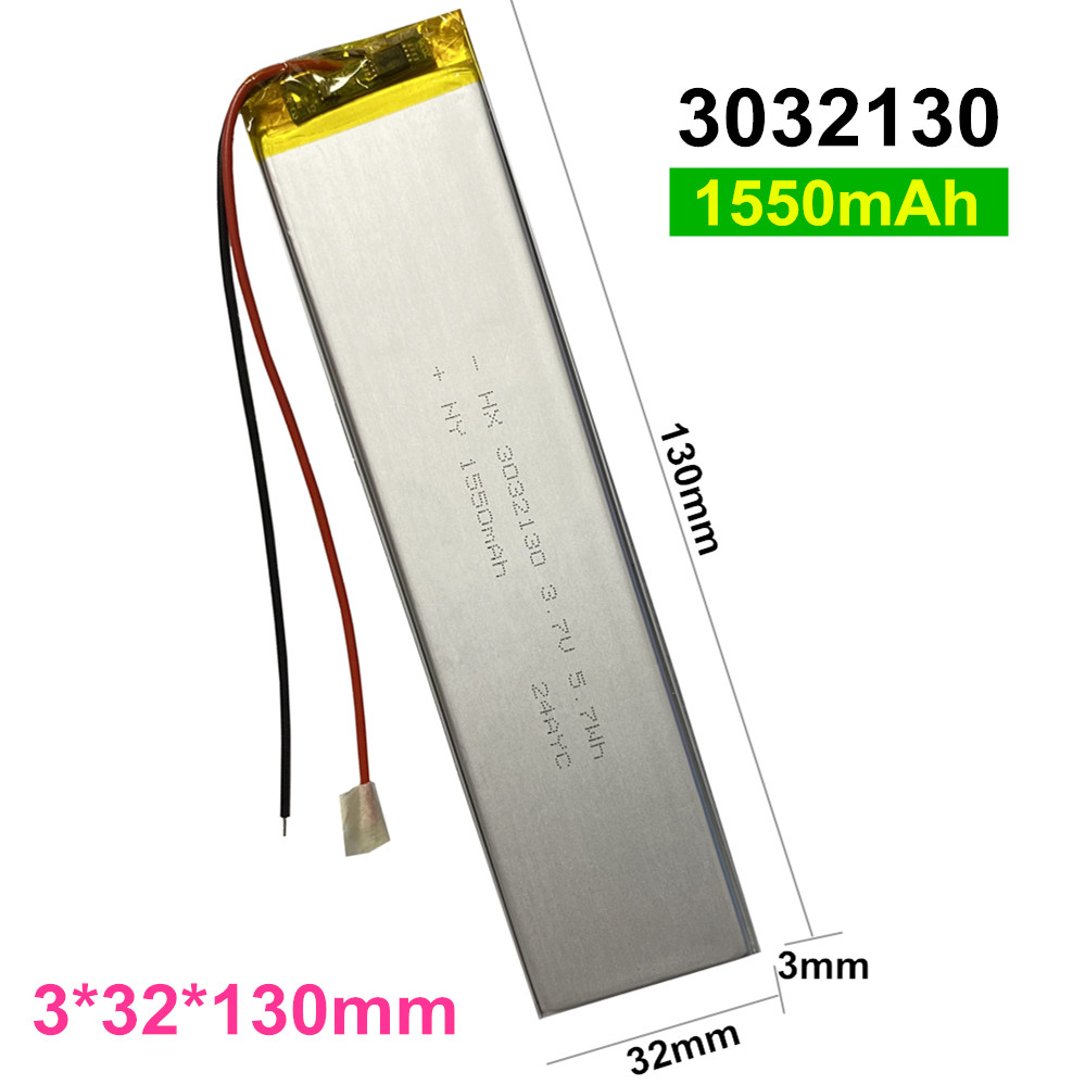 2PCS/Lot 3032130 3.7V 1800mAh  - Gaming Keyboard Tester ulasan dan harga