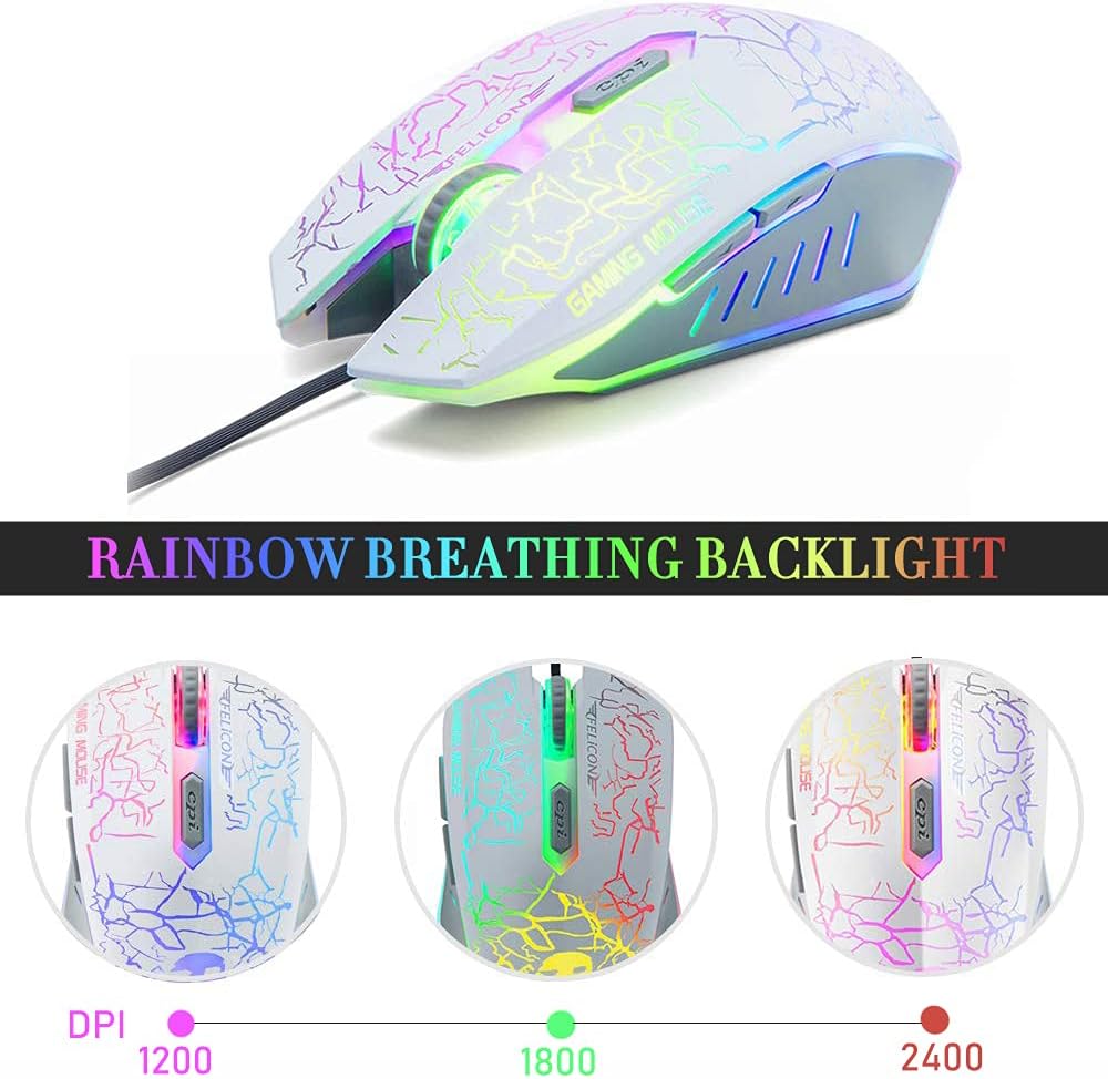 MAMBASNAKE T11 UK 100% Gaming  - Gaming Keyboard And Mouse Set ulasan dan harga