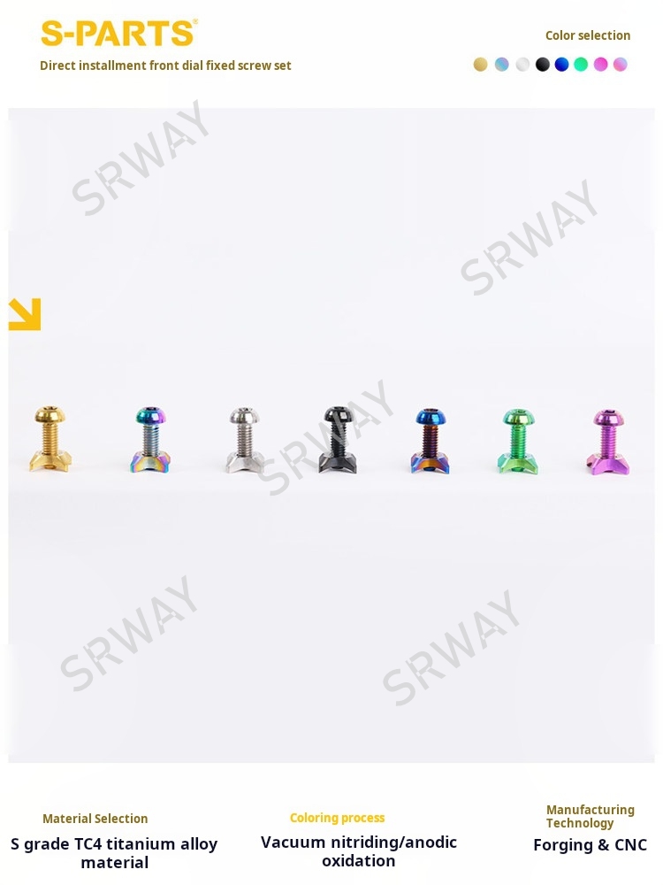 M5x14mm Titanium Front Dial De - Stabilizer Screw In ulasan dan harga