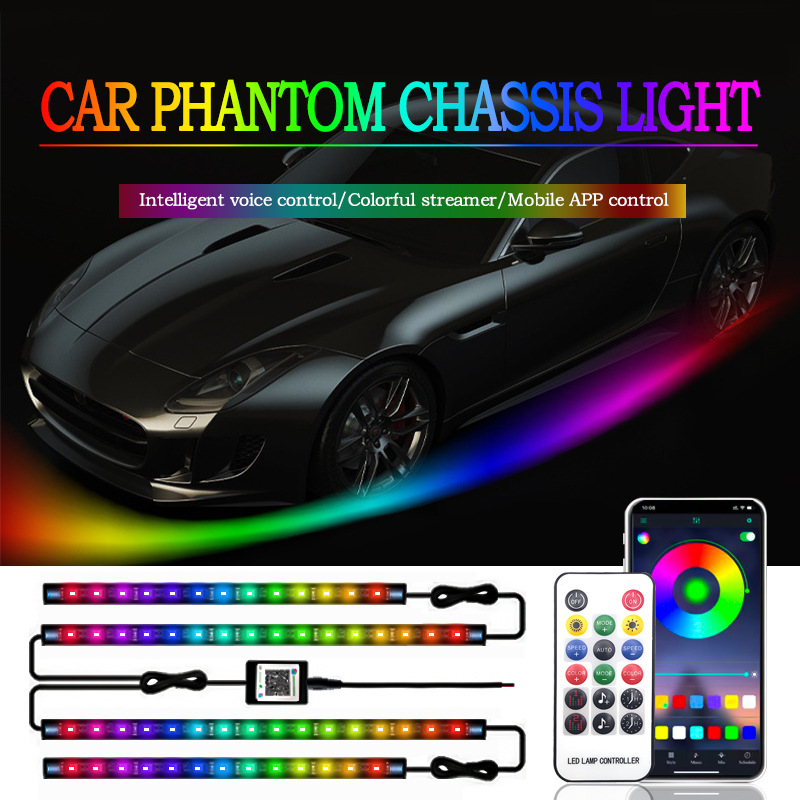 Car Flexible Underglow Strip L - Rgb Underglow Strip ulasan dan harga