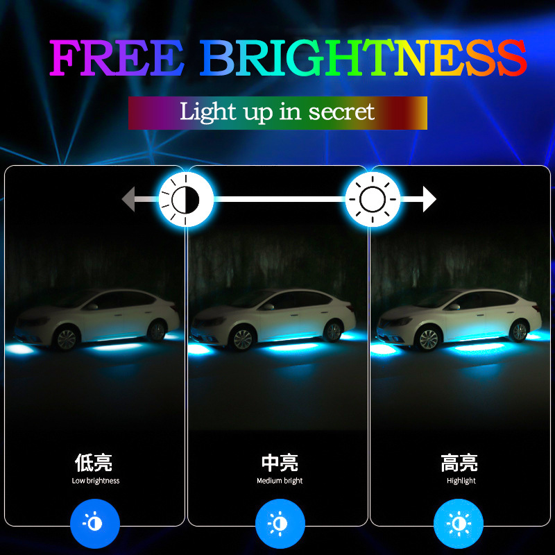 Car Flexible Underglow Strip L - Rgb Underglow Strip ulasan dan harga
