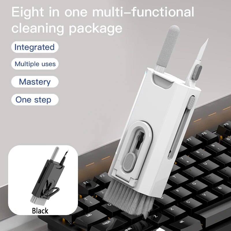 8 In 1 Cleaning Kit Keyboard C - Keycap Puller Ring ulasan dan harga