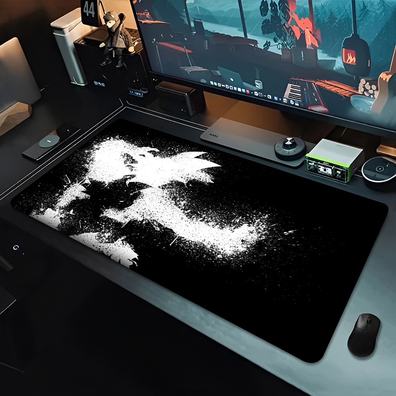 DBZ Black Anime Mouse Pad Drag - Gaming Keyboard Tactile ulasan dan harga