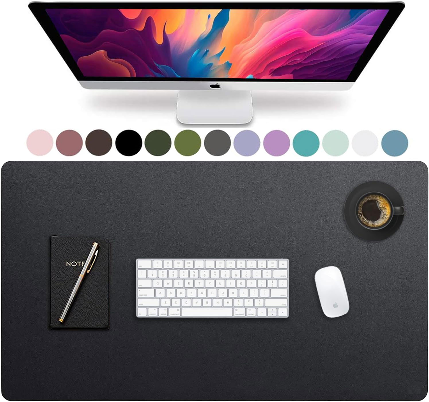 Large Size Leather Desk Pad,Of - Gaming Keyboard Mouse ulasan dan harga