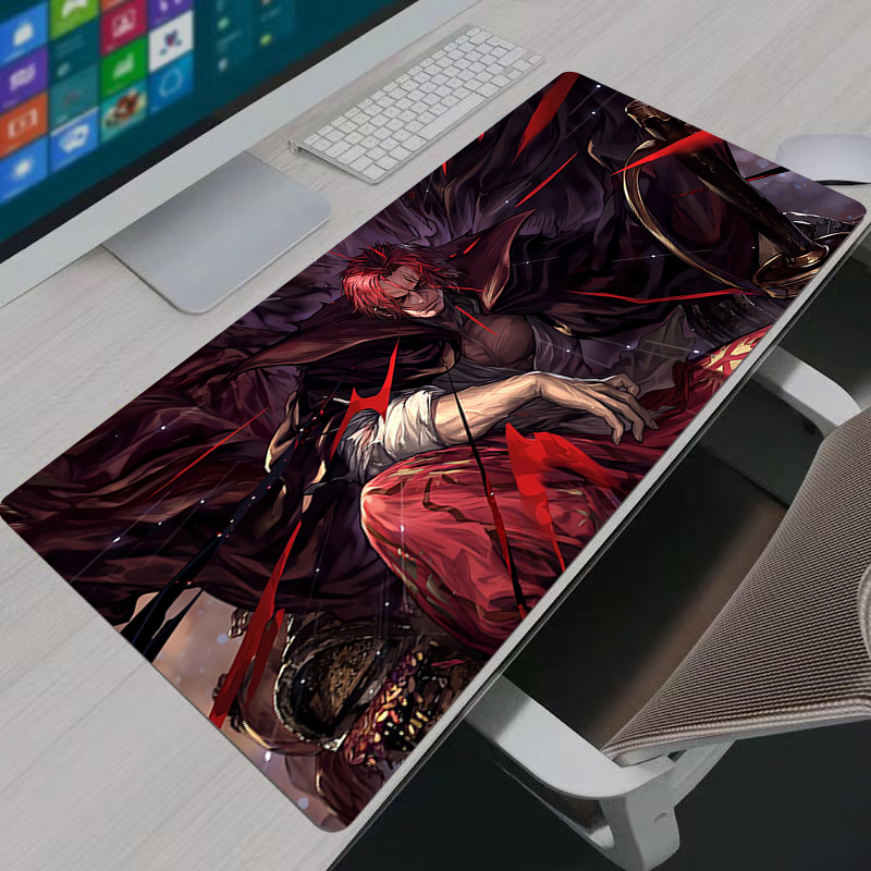 One Piece Shanks Mouse Pad Lar - Gaming Keyboard Tactile ulasan dan harga
