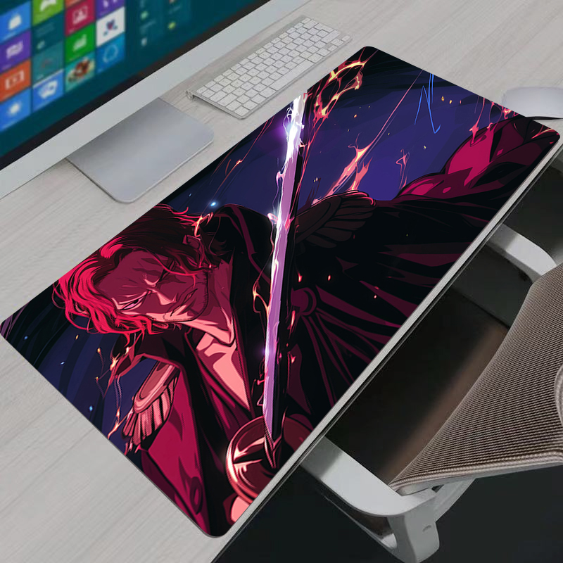 One Piece Shanks Mouse Pad Lar - Gaming Keyboard Tactile ulasan dan harga