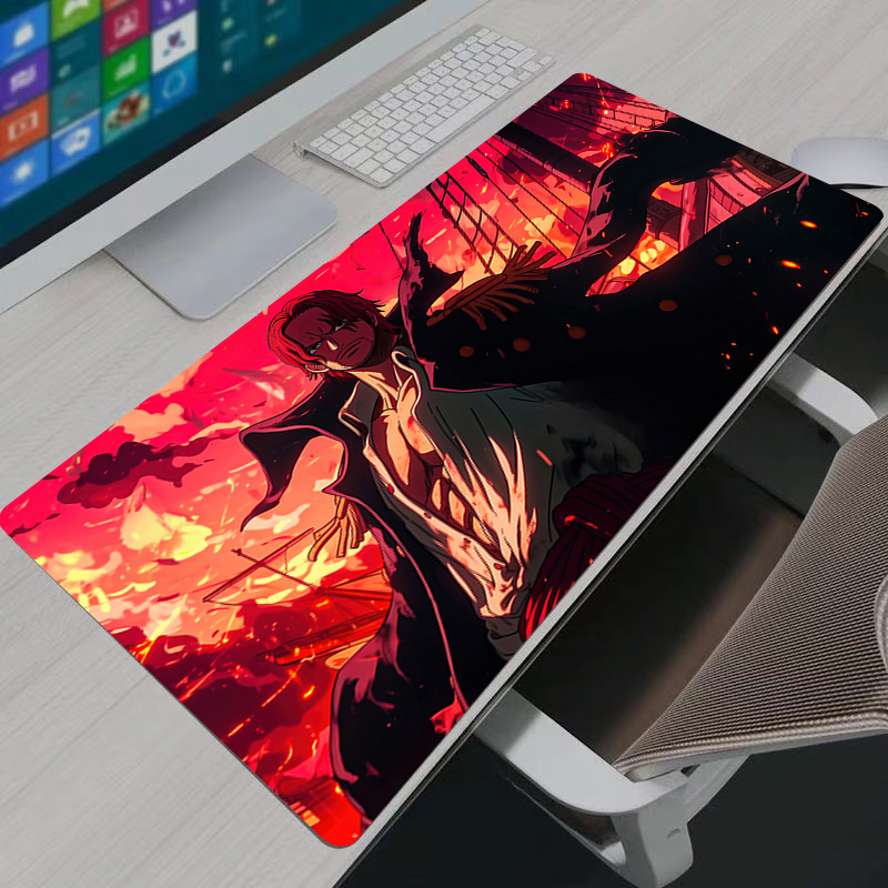 One Piece Shanks Mouse Pad Lar - Gaming Keyboard Tactile ulasan dan harga