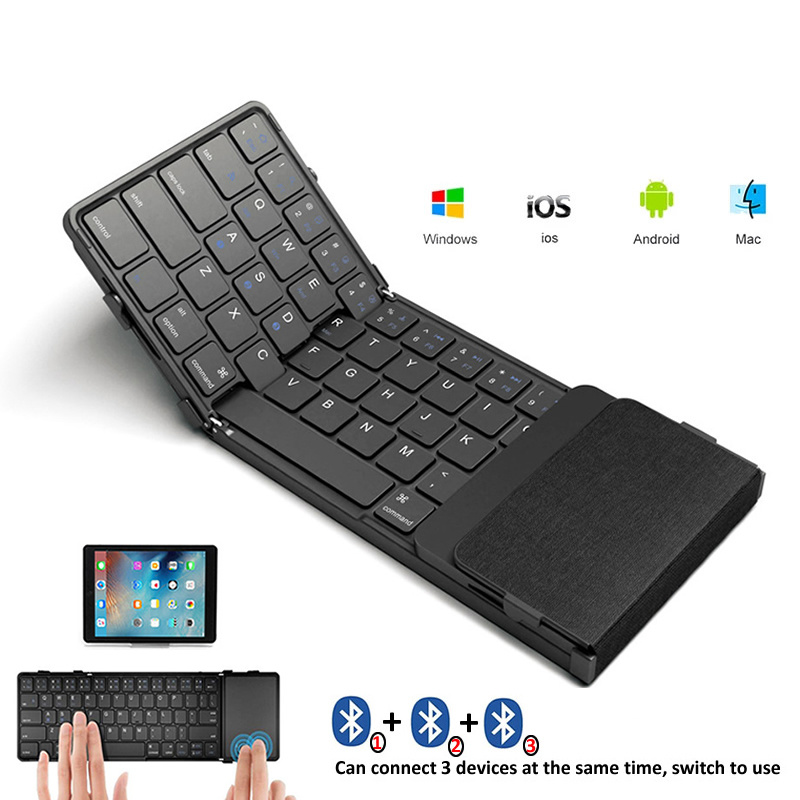 BOW Korea/Russia Wireless Fold - Gaming Keyboard Number Pad ulasan dan harga
