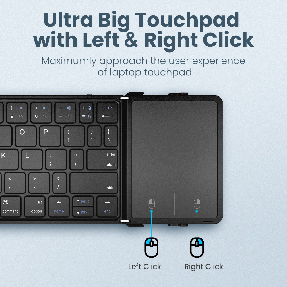 BOW Korea/Russia Wireless Fold - Gaming Keyboard Number Pad ulasan dan harga