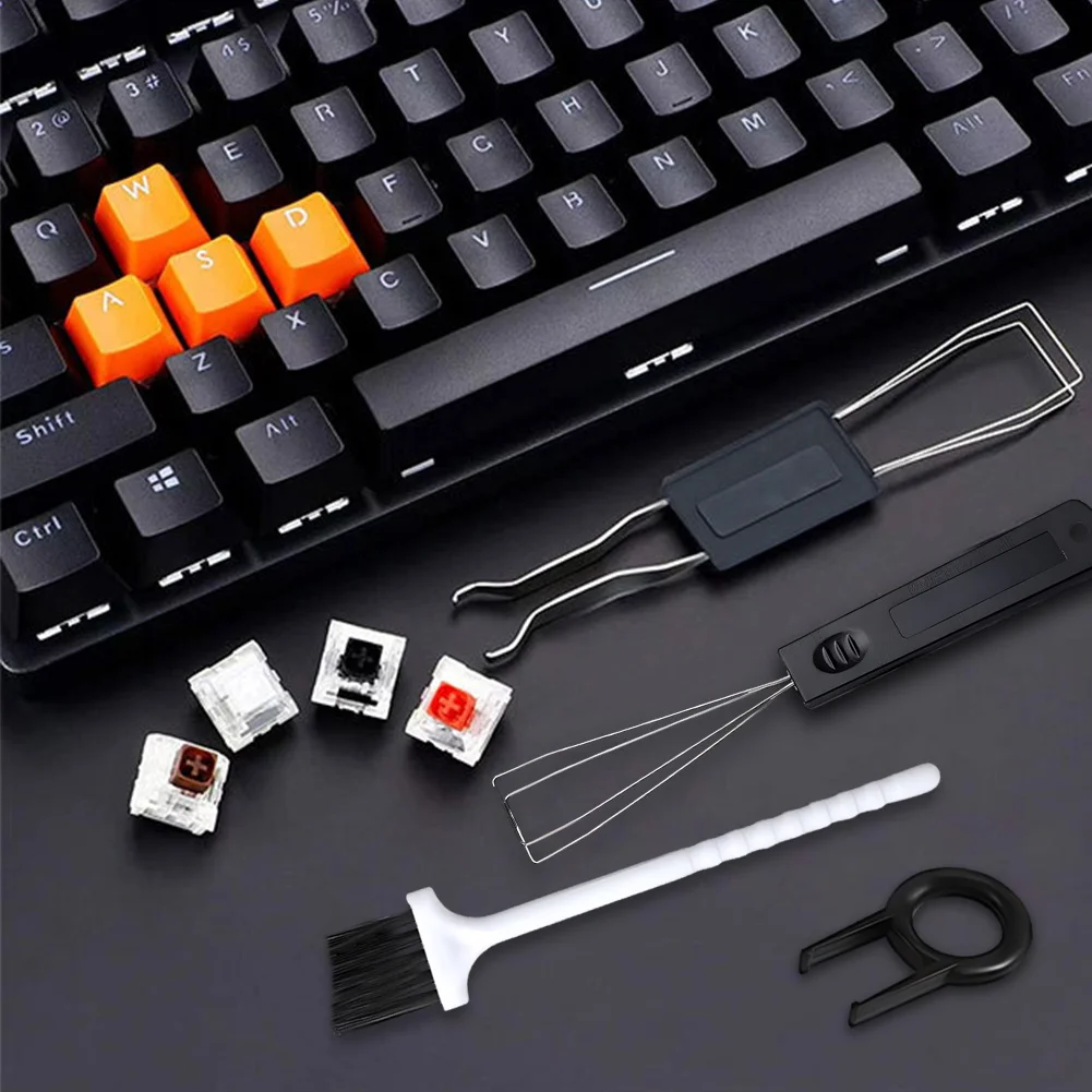 4pcs Keycap Removal Tool Set w - Keycap Puller Ring ulasan dan harga