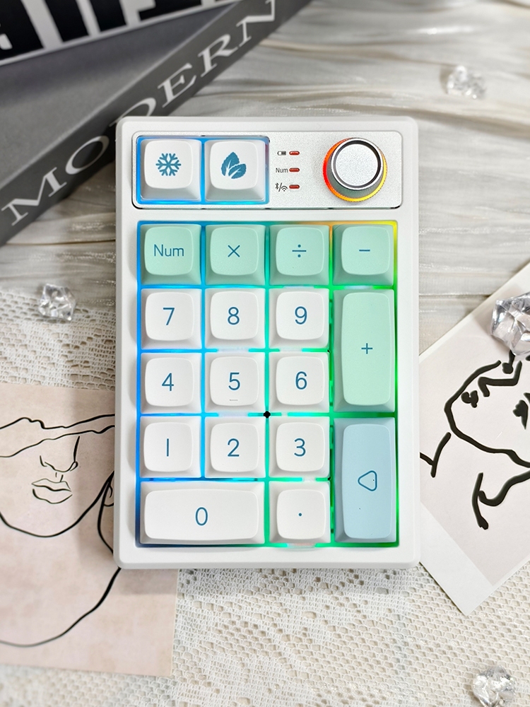 Tri Modes Bluetooth KEYCOOL Pr - Gaming Keyboard Number Pad ulasan dan harga