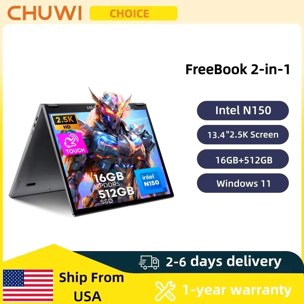 CHUWI FreeBook 2-in-1 Laptop I - Gaming Keyboard Not Typing ulasan dan harga