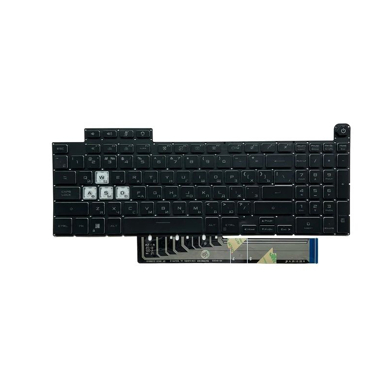 XIN-Russian-US RGB Backlit Lap - Gaming Keyboard Asus ulasan dan harga