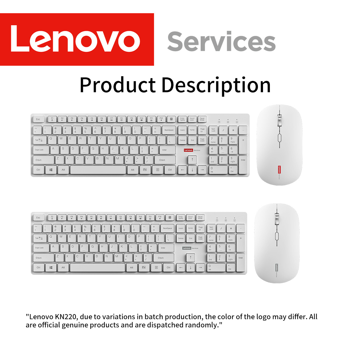 Lenovo KN220 Silent 2.4G Wirel - Gaming Keyboard Mouse Wireless ulasan dan harga