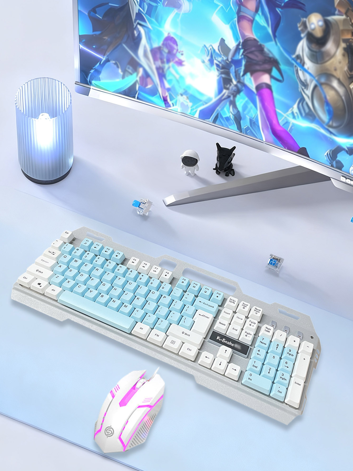 KM-520 wired keyboard and mous - Gaming Keyboard Not Working ulasan dan harga