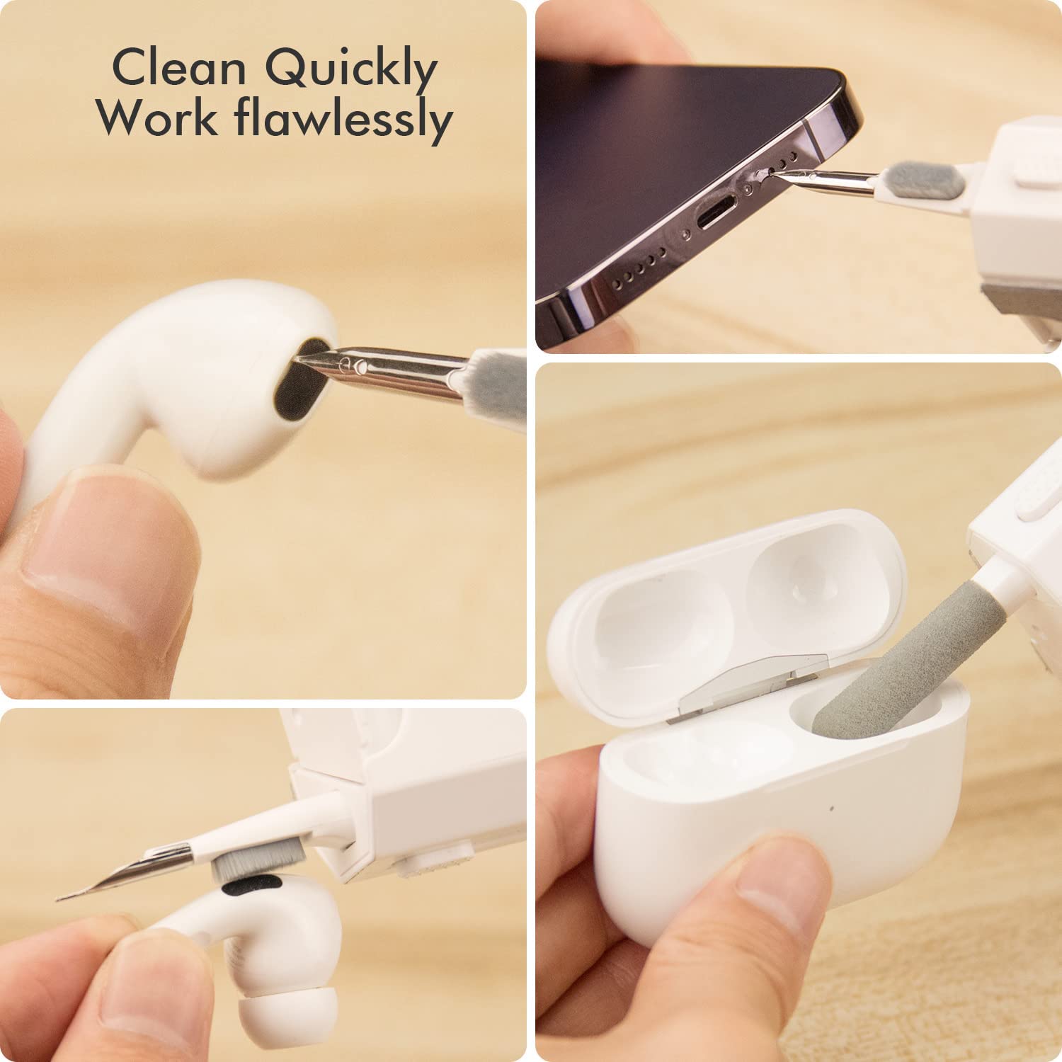 8 in 1 Cleaning Kit Computer K - Keycap Puller Ring ulasan dan harga