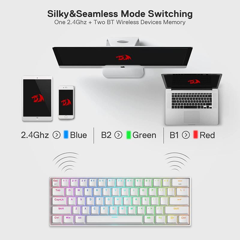 Redragon K530 Pro Draconic 61  - Gaming Keyboard Thocky ulasan dan harga