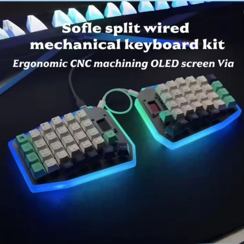 Split Custom Mechanical Keyboa - Gaming Keyboard Not Typing ulasan dan harga