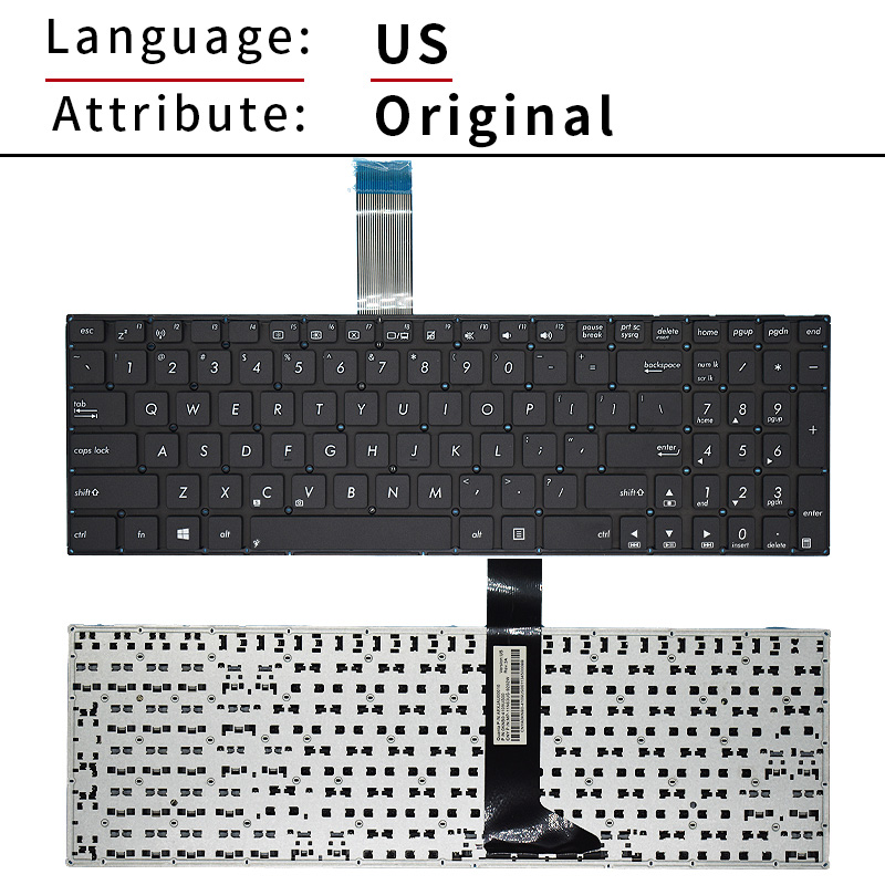 US/RU/Russian Laptop Keyboard  - Gaming Keyboard Asus ulasan dan harga