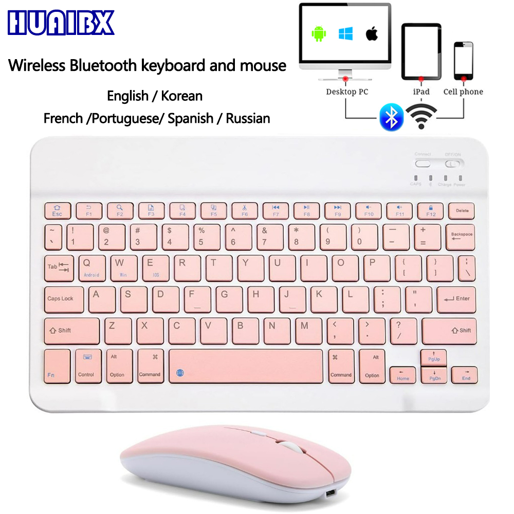 10 lnch Wireless  Bluetooth Mi - Gaming Keyboard Mouse Wireless ulasan dan harga
