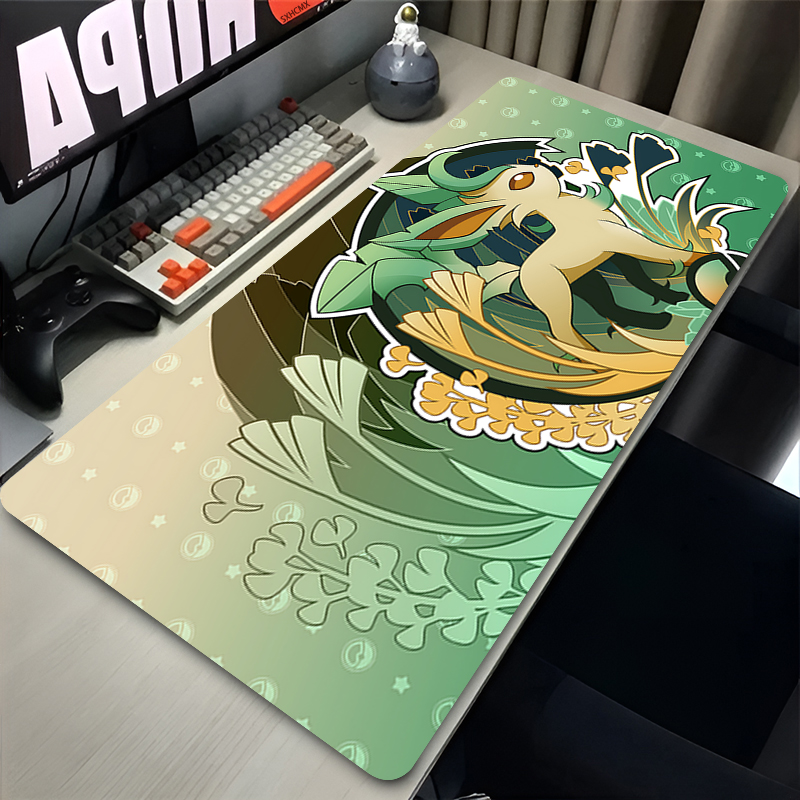 Mouse Pad Gamer P-pokemon Leaf - Gaming Keyboard Higround ulasan dan harga