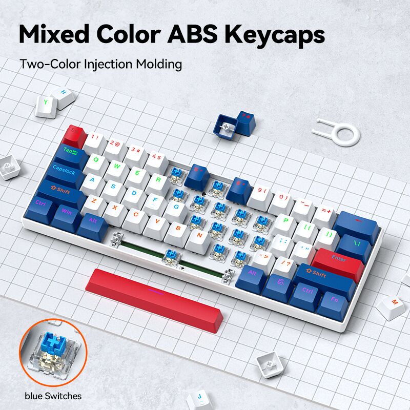 T-WOLF T60 61 Keys Mini Mechan - Gaming Keyboard Not Typing ulasan dan harga