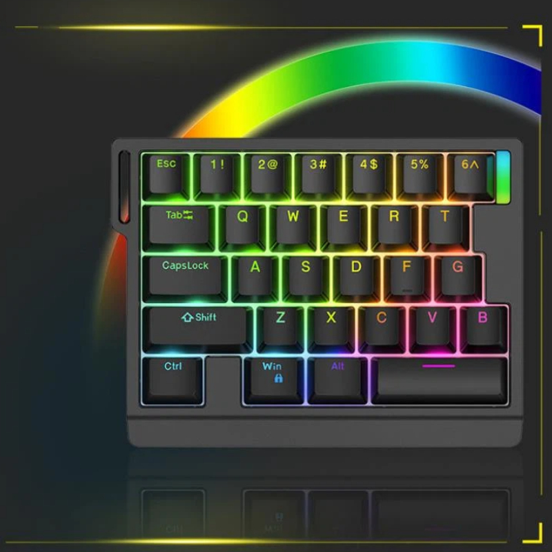 HE30 One Hand Magnetic Axis Ga - Gaming Keyboard Not Typing ulasan dan harga
