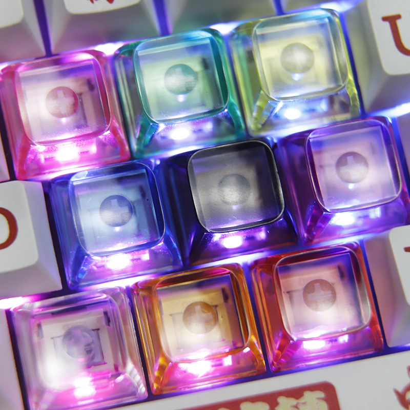 XDA Crystal PC Keycap Gaming M - Gaming Keyboard Tester ulasan dan harga