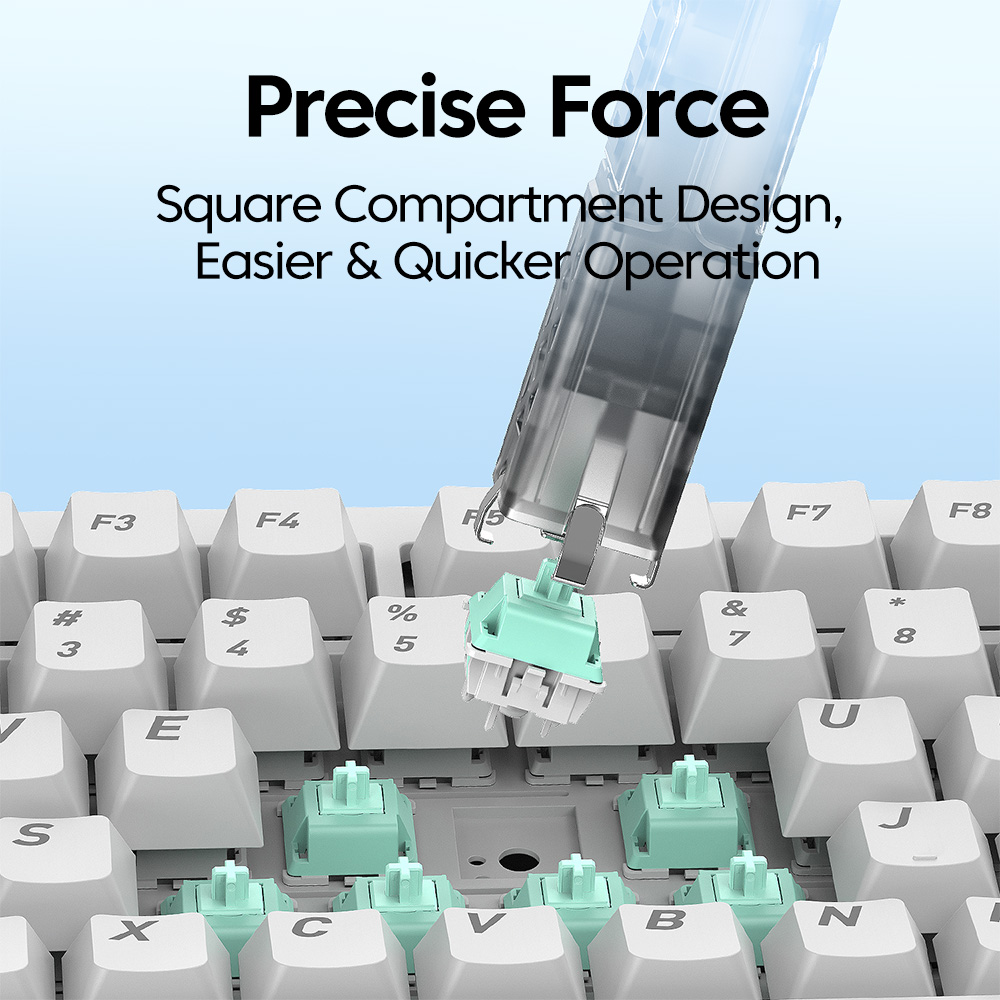 2 In 1 Keyboard Keycaps Switch - Keycap Puller Ring ulasan dan harga