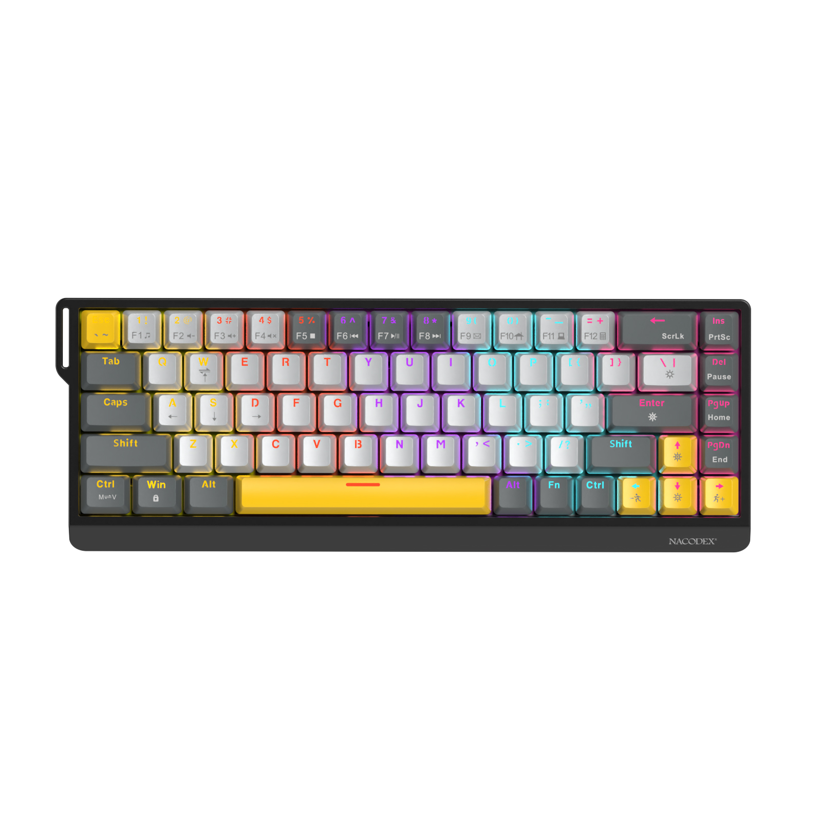 AJAZZ NK68 V2 Wired Mechanical - Gaming Keyboard Thocky ulasan dan harga