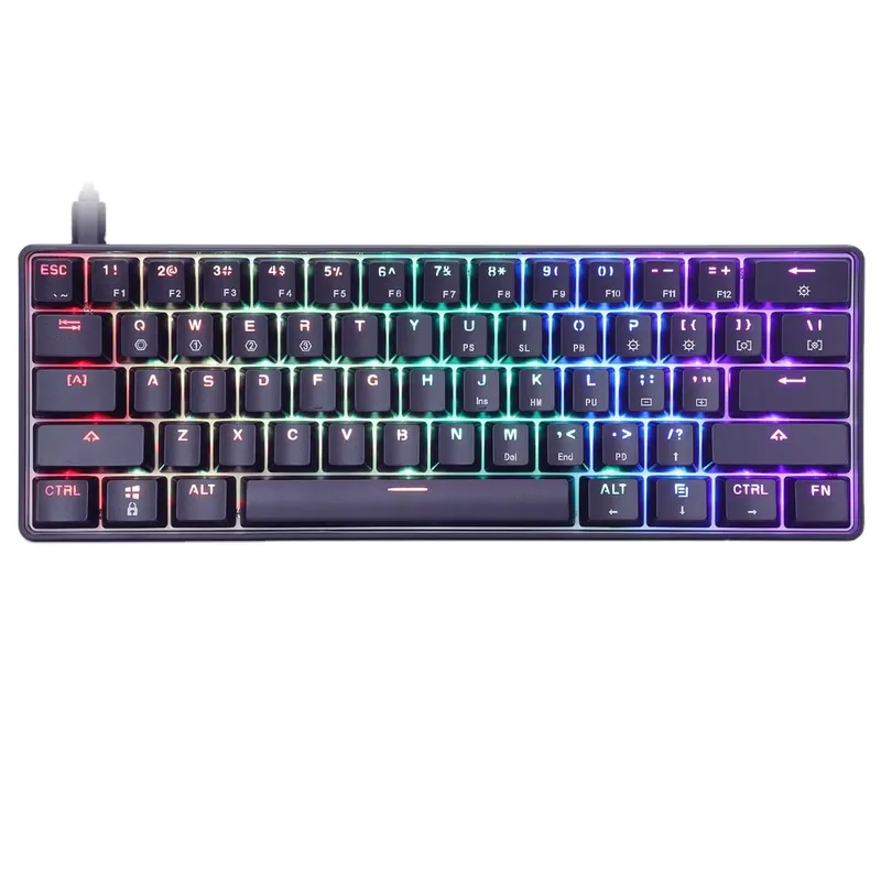 Dropshipping Skyloong Gk61 Sk6 - Gaming Keyboard Mechanical ulasan dan harga