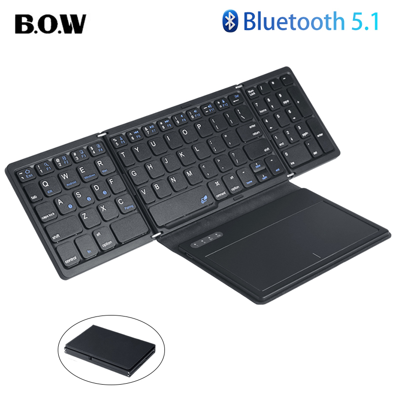 BOW Foladable Bluetooth Keyboa - Gaming Keyboard Budget ulasan dan harga